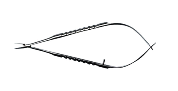 顯微持針鉗 筆式;14cm、直/彎頭、寬0.4 長城柄