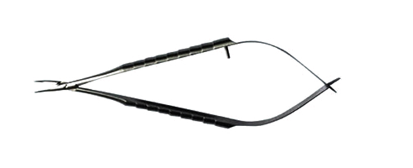 膜狀內(nèi)障剪 鈦合金 12cm 直/彎尖、刃長 12mm