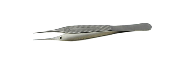 整形鑷 12.5CM 直平臺(tái) 0.6 壓槽坯 限位釘