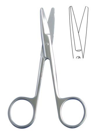 醫(yī)用剪（手術剪）直/彎圓頭