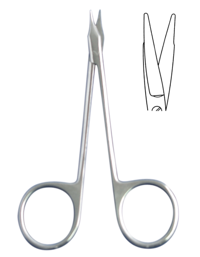 醫(yī)用剪（解剖剪）特快型 直/彎圓頭 刃口開齒