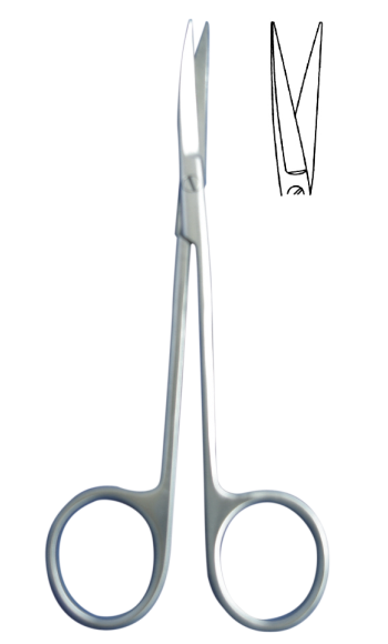 醫(yī)用剪（小血管剪）特快型 直/彎尖頭 刃口開齒