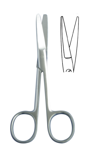 醫(yī)用剪（綜合組織剪）特快型 直/彎圓頭 刃口開齒