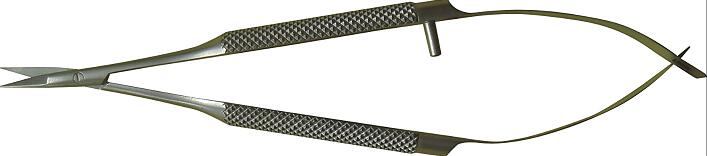 顯微剪 筆式 14CM、16CM 直彎滾花柄 