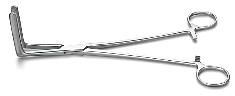 子宮夾持鉗 角彎?rùn)M齒型（牽拉子宮）